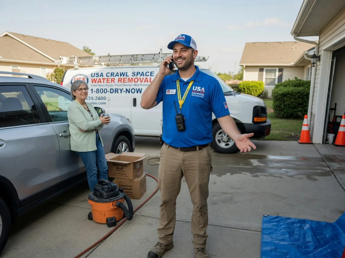 Crawl Space Water Removal Vredenburgh, AL FAQs